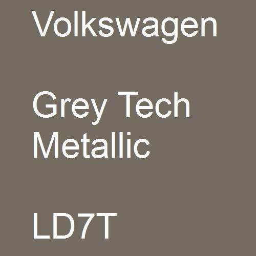 Volkswagen, Grey Tech Metallic, LD7T.